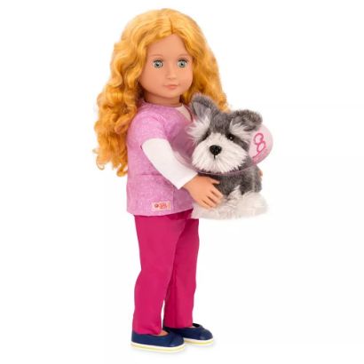 صورة بالوما" (Paloma) وهي دمية طبيبة بيطرية محترفة من مجموعة "أور جينيريشن" (Our Generation).